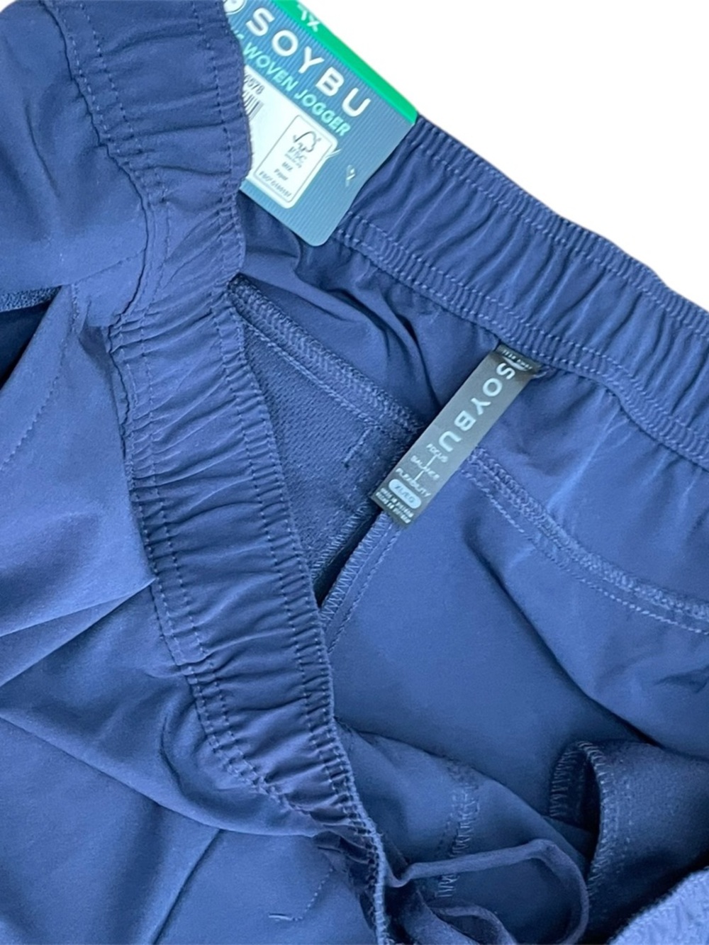 Soybu Men's Navy Performance Woven Joggers Size: XL - Picture 6 of 9